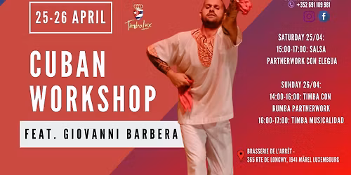 Cuban Workshop with Giovanni Barbera