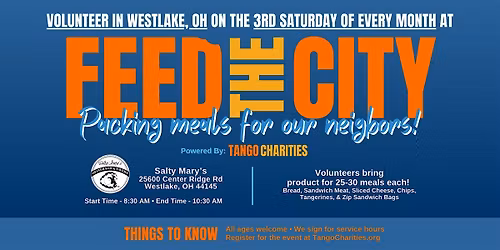 Copy of Feed The City Irving: Making Meals for People In Need