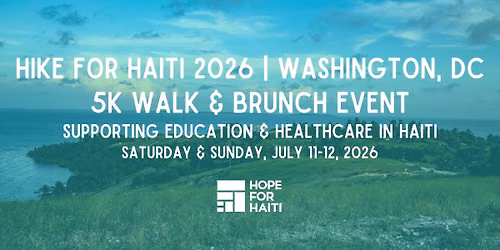 Hike for Haiti 5k & Brunch Party | Washington DC