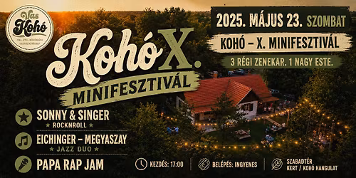 Koh\u00f3 X. minifesztiv\u00e1l