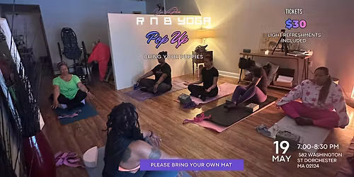 Yoga Wid Panda : R&B Yoga Pop Up Bring Your Puppies