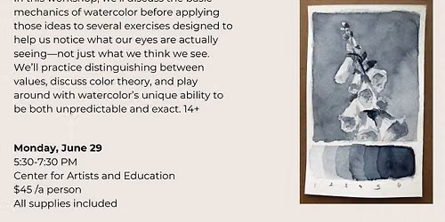 CLASS: Watercolor Workshop