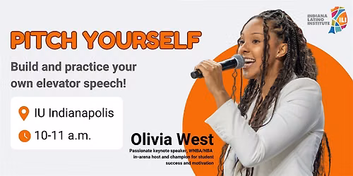 Pitch Yourself Workshop with Olivia West