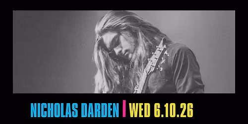 Harry's LIVE Presents: Nicholas Darden