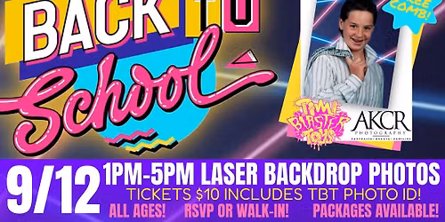 Back to School Laser Photo Shoot