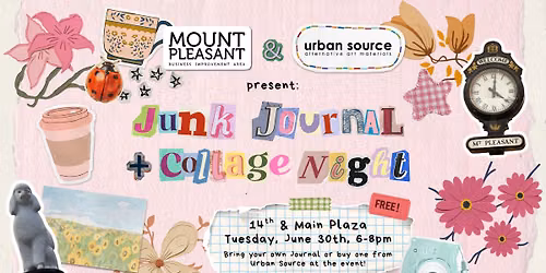 Junk Journal & Collage Night