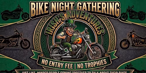 Bike night (Isabelle\u2019s restaurant and woodfire pizza)