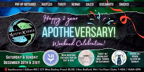 Apothecorner\u2019s 2-Year Apotheversary Celebration!
