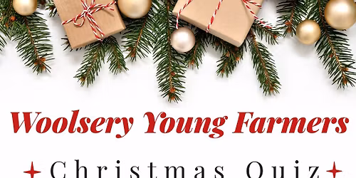 Woolsery Young Farmers Christmas Quiz Night\ud83c\udf85\ud83c\udffb