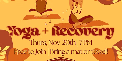 Yoga + Recovery Night