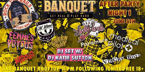 ROCK THE RAILS presents BANDS AS BANDS after party