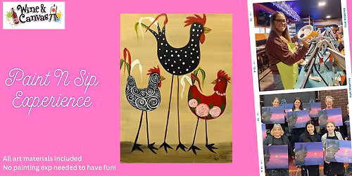 Fort Myers Painting on the Farm - Funky Chickens