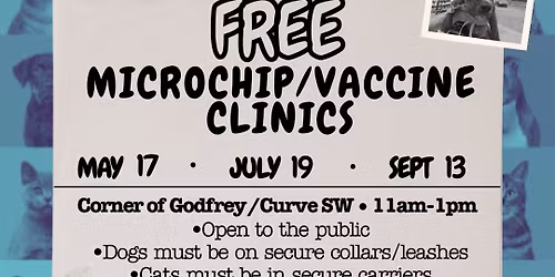 FREE Microchip\/Vaccine Clinic #2 of 3
