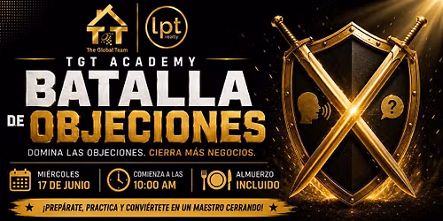 TGT Academy: Batalla de Objeciones