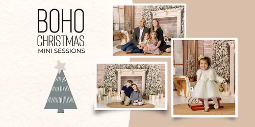 Boho Christmas Mini Sessions