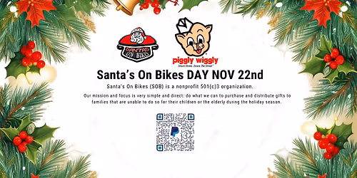 Bagging Groceries for a Cause: Piggly Wiggly Fundraiser for Santa's On Bikes!