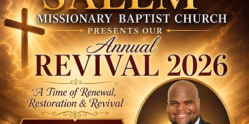 Salem MBC Annual Revival 2026