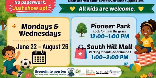 Puyallup Summer Lunches for Kids