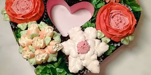 Curso de cupcakes florales de La Pastelera Rosa