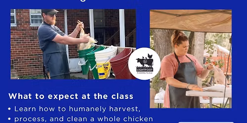 May 2026 Chicken Processing Class - MUST HAVE TICKET