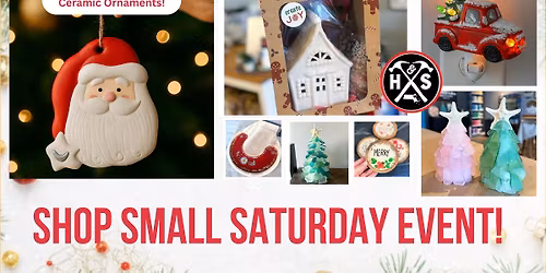 Shop Small Saturday: A Festive Studio Pop-Up!