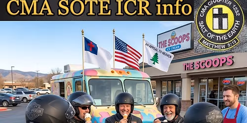 Ice cream run (ICR) Thur May 28
