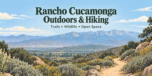 Hiking North Etiwanda Preserve! Sunday!
