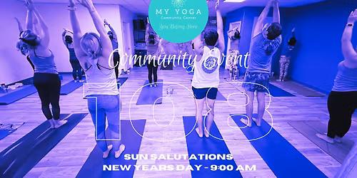 FREE Community Event: 108 Sun Salutations for the New Year