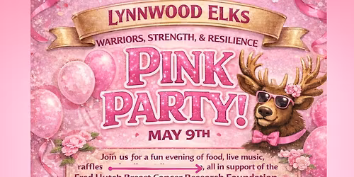Lynnwood Elks Pink Party Event