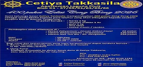 Bansol 3 Lokasi (Cetiya Sakyamuni, Vihara Dhammaloka, Hok Tek Bio)