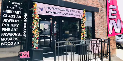 LAST SATURDAY ART SWAP FUN AT THE HUMM