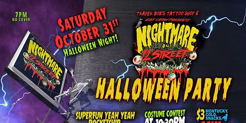 NIGHTMARE ON 12th STREET HALLOWEEN PARTY 2026