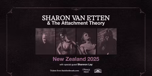 Sharon Van Etten & The Attachment Theory | Christchurch