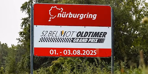 Oldtimer Grand-Prix N\u00fcrburgring (Round 2)