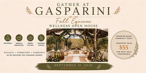 Gather at Gasparini Villas