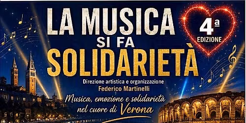 La musica si fa solidariet\u00e0: 20 novembre SERATA GRUPPI