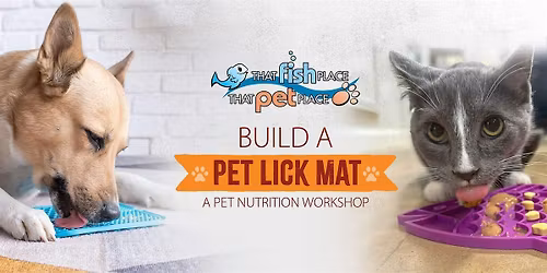 Build Your Own Pet Lick Mat: For Dogs and Cats!