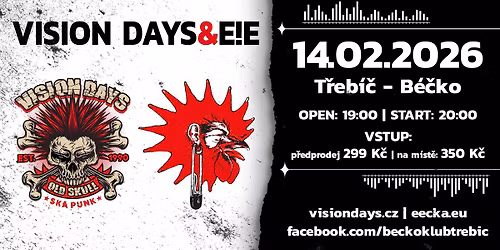 E!E a VISON DAYS v T\u0159eb\u00ed\u010di v B\u00e9\u010dku