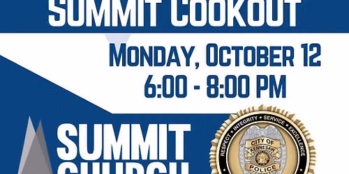 Faith & Blue Summit Cookout