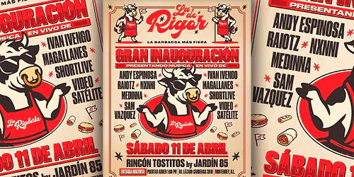 LA DE RIGOR @ Rinc\u00f3n Tostitos By Jard\u00edn 85