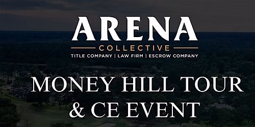 Money Hill Tour & CE Event