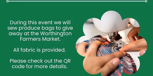 Reusable Produce Bag Sewing Event