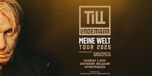 TILL LINDEMANN \u2013 Meine Welt Tour 2025 | AFAS Dome