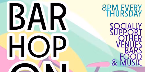 Bar Hop On Bike : Thursday Night Social Ride 