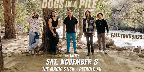 Dogs In A Pile at the Magic Stick - Detroit, MI