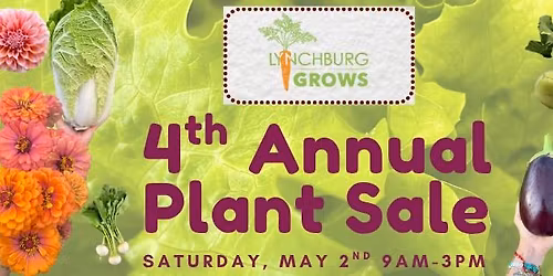 4th Annual Plant Sale