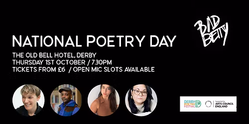Derby Poetry Festival X Bad Betty Live