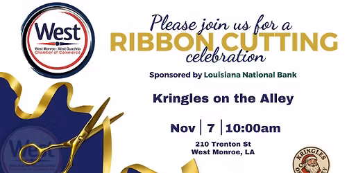 Ribbon Cutting - Kringles on the Alley