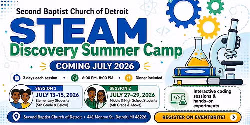 STEAM Discovery Summer Program for Elementary Ages