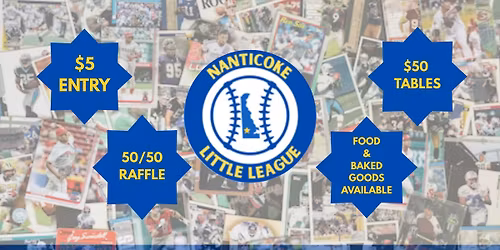 Card Show benefiting the Nanticoke Little League